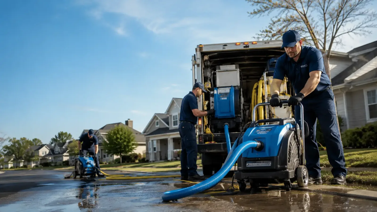 Flood Damage Cleanup in Ellenboro, WV